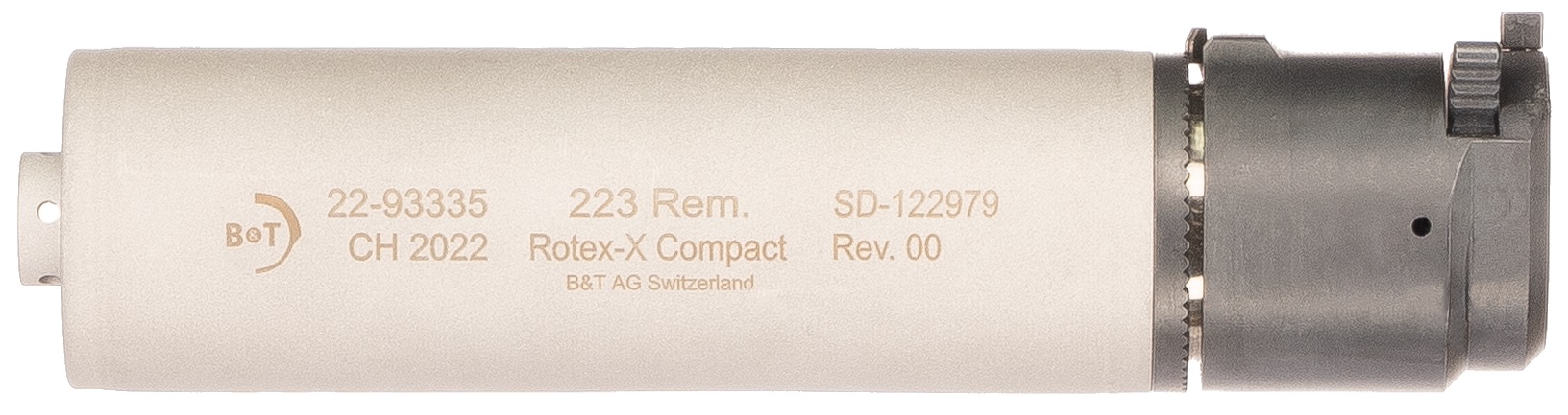 B&T Gewehr-Schalldämpfer Rotex-X Compact - Kal. .223