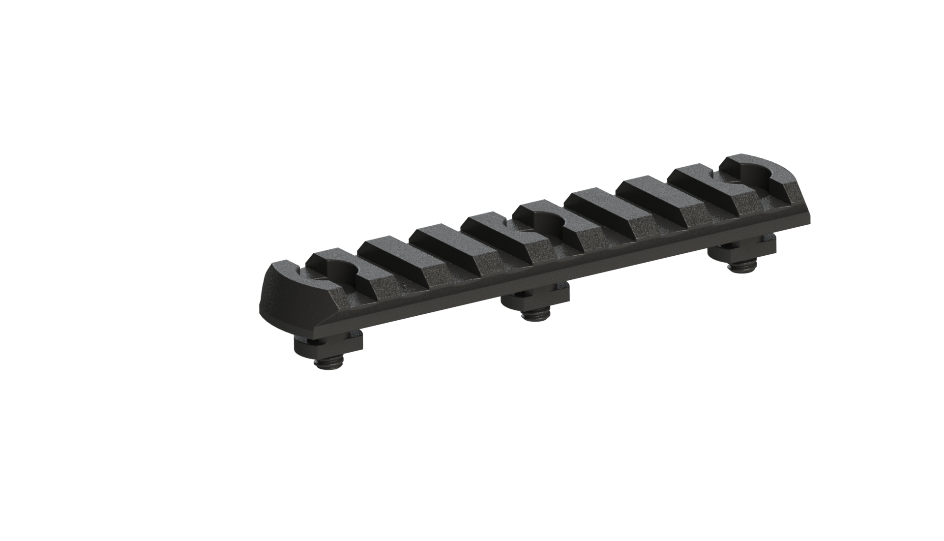 Era-Tac M-LOK Picatinny-Schiene, 9 Quernuten