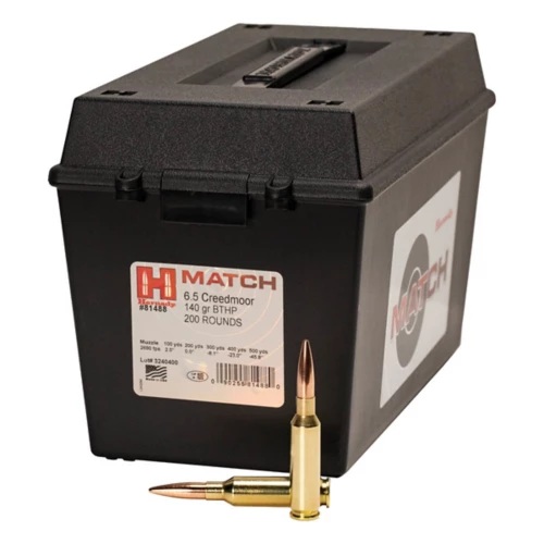 Hornady 6,5 Creedmoor 140grs. BTHP Match