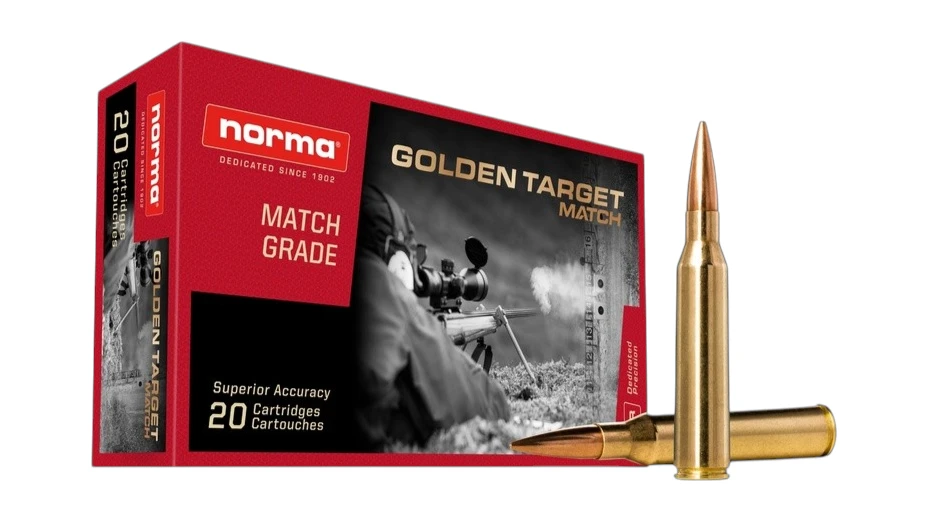 Norma .338 Lap.Mag. 250grs. Golden Target