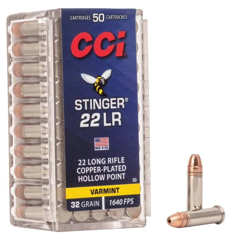 CCI Stinger .22 extra lr. CPHP HV
