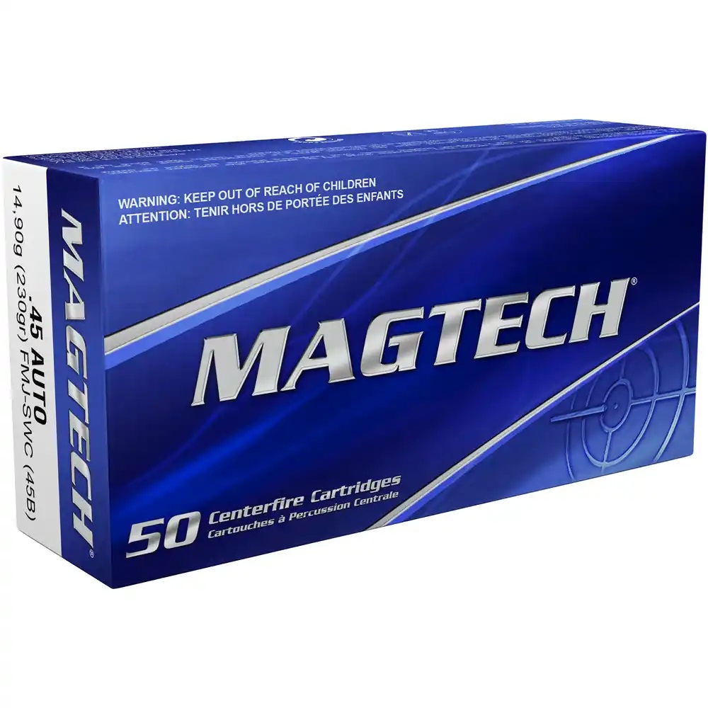 Magtech .45 Auto 230grs FMJ-SWC
