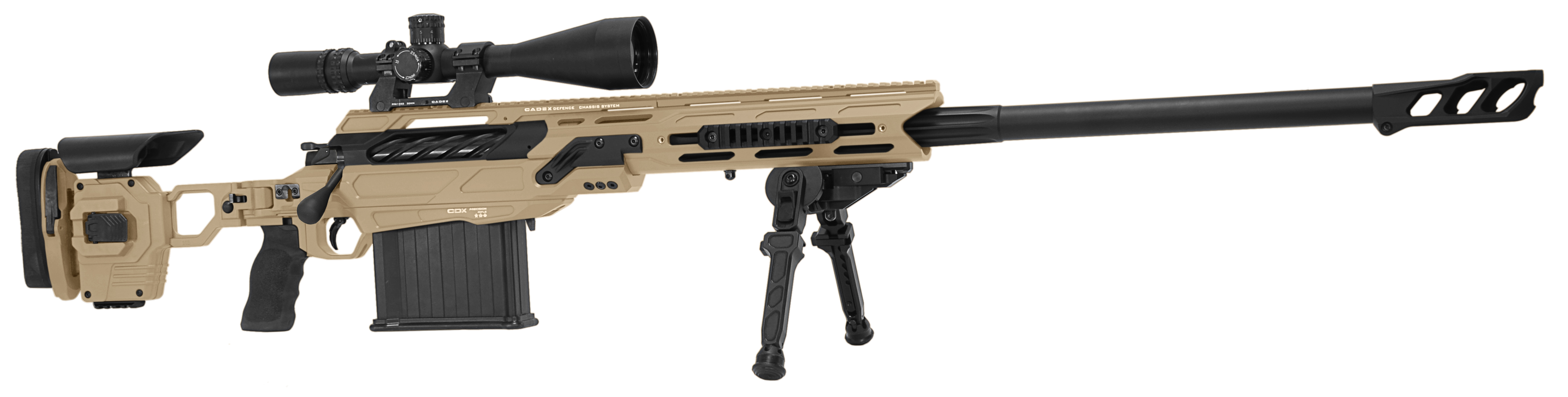 Cadex CDX-50 Tremor, Hybrid Tan/Schwarz