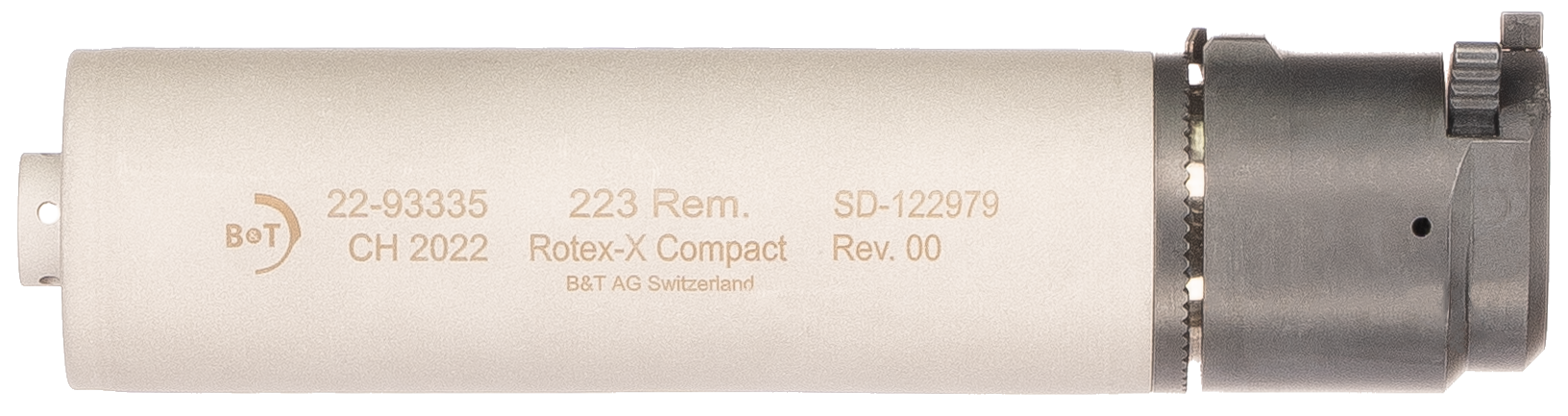 B&T Gewehr-Schalldämpfer Rotex-X Compact - Kal. .223